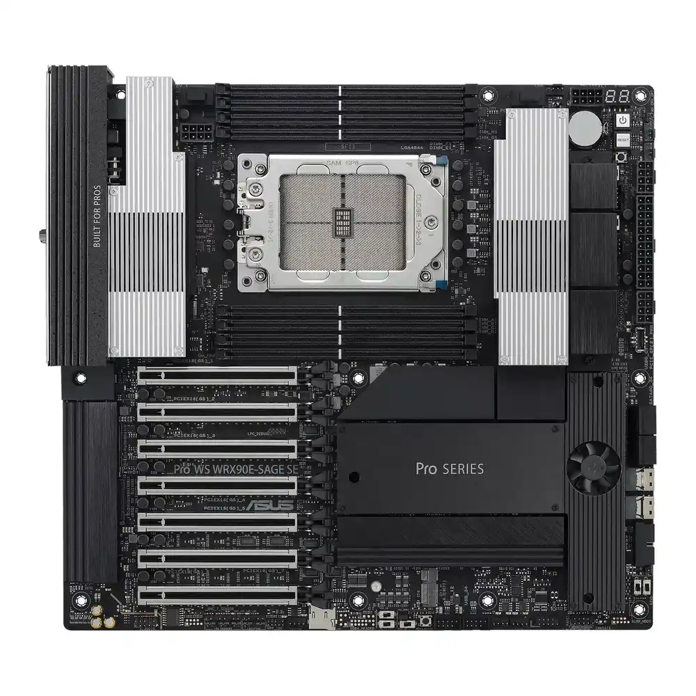 ASUS AMD Threadripper Pro WS WRX90E-SAGE SE PCIe 5.0 eATX Motherboard